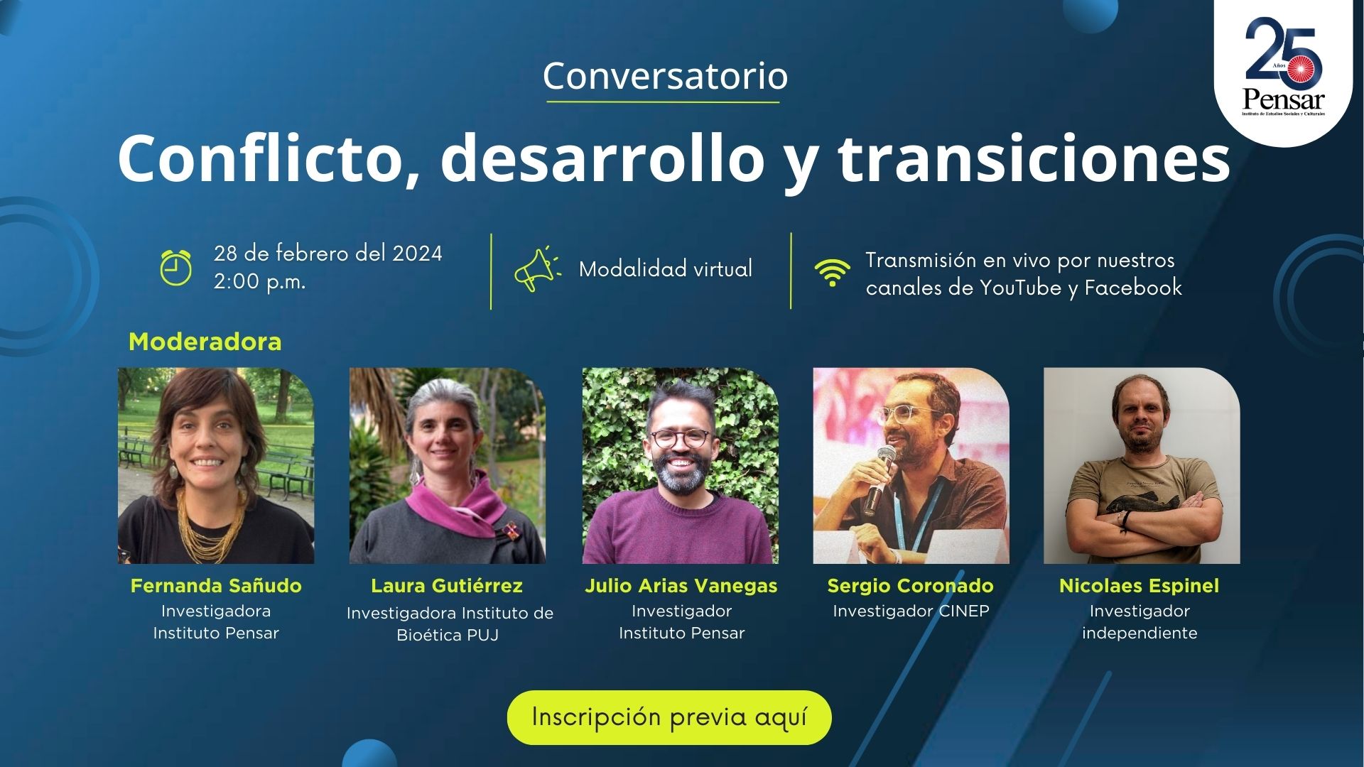 Conflicto, desarrollo y transiciones Pontificia Universidad Javeriana